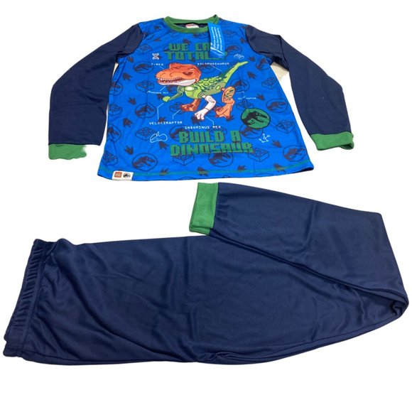 The LEGO Jurassic World Pyjama Set-Navy - Picture 1 of 5